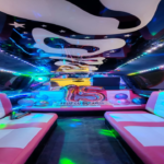 interior rosa grande limusina